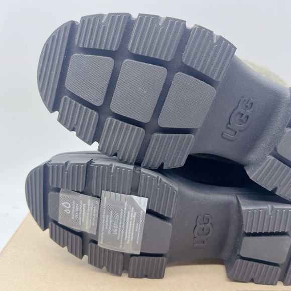 Ugg Ashton Addie Slate Platform Waterproof Combat Boots Women's US 5.5 NEW - Picture 12 of 14